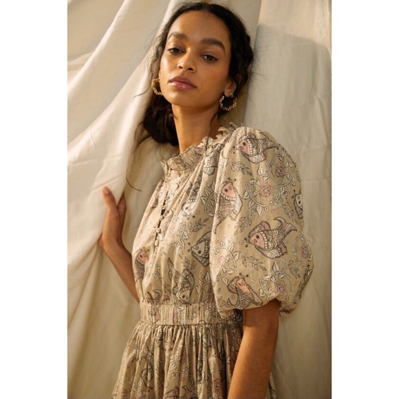 NWT ANTHROPOLOGIE LET ME BE CELESTE MINI DRESS - Picture 2 of 13